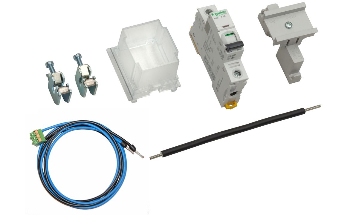 ABN BP106XR Bestückungspaket Spannungsversorgung RfZ, LS 6A, mit LS-Schalter B6A/25kA, für den NAR