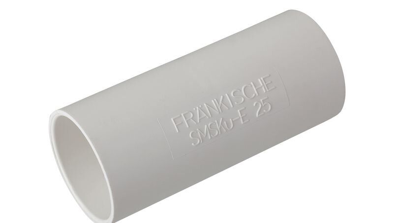 Fränkische 22552020 SMSKU-E-UV 20 Kunststoff-Steckmuffe M20, weiß