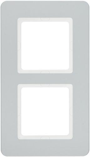 Berker 10126184 Rahmen 2-fach, Q.7, aluminium samt