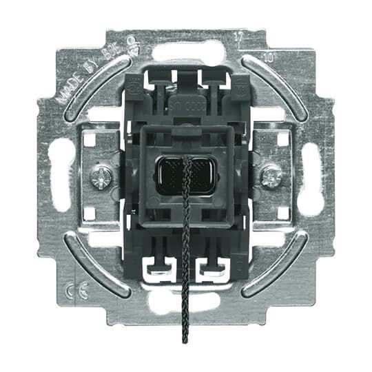 Busch-Jaeger 2020/10 US-101 Zugtaster-Einsatz, 1 Öffner mit 2 m Zugschnur, UP-Montagedosen und -Einsätze