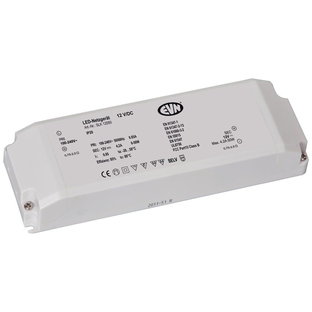 EVN SLK12050 LED-Netzgerät 4,20A, 1-50W, IP20