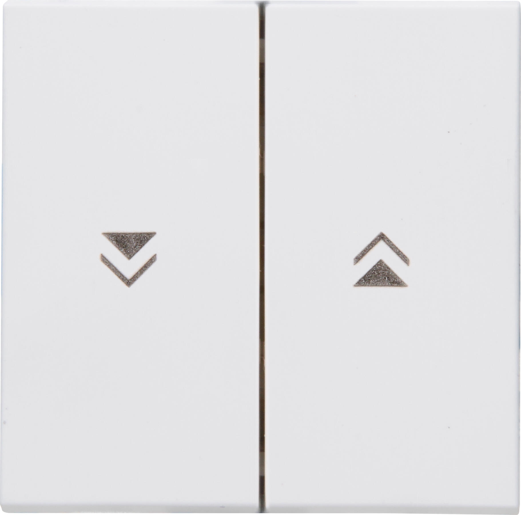 Kopp 490338003 HK07 - Flächendoppelwippe mit Pfeilsymbol, Farbe: arktisweiß matt