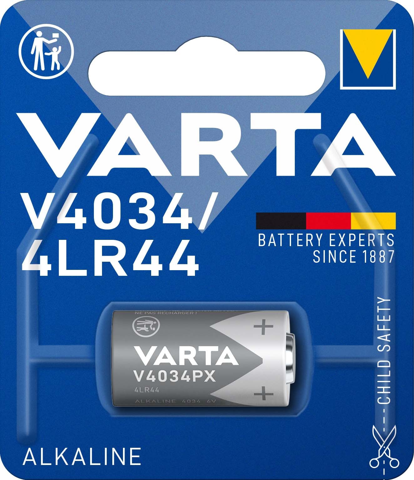 Varta Professional V4034 Batterie 6V 100mAh 1-St眉ck