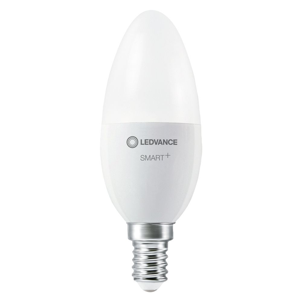 Ledvance 4058075729087 SMART+ Candle Tunable White, 200 °, 4,9 W, 470 lm, E14, dimmbar