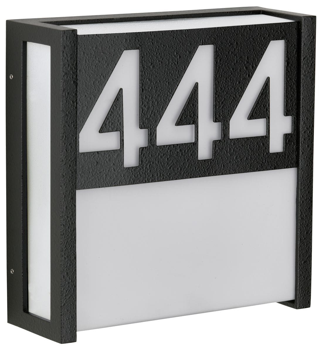 Albert 666401 Hausnummern-Wandleuchte, LED 10W, schwarz