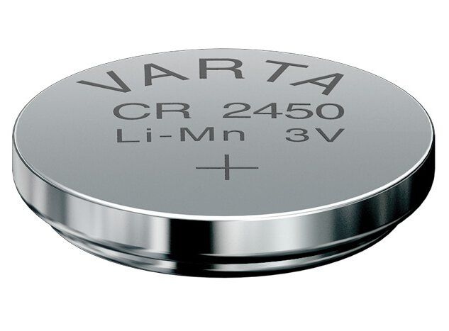 Varta CR2450 Lithium-Knopfzelle, 3 V