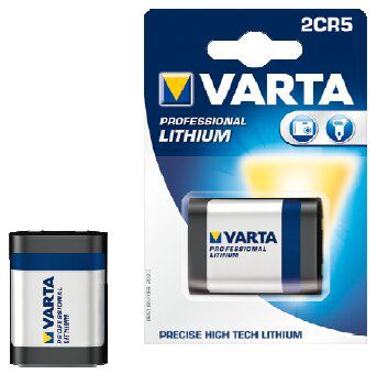 Varta Lithium Professional 6V-Foto-Block Batterie 2CR5 1600mAh 1-St眉ck