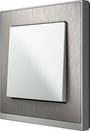 Merten MEG4030-3646 Rahmen 3-fach, M-Pure Decor, Edelstahl/aluminium
