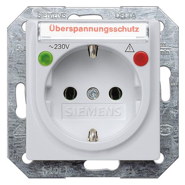 Siemens 5UB1936 Schutzkontakt-Steckdose Überspannungsschutz