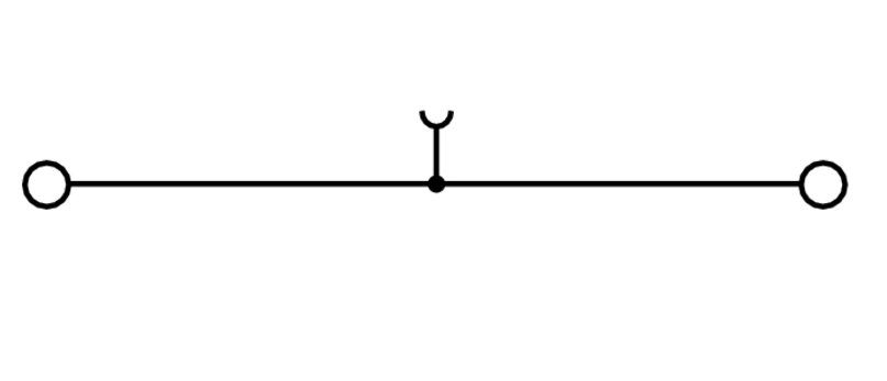 Weidmüller ZDUA 2.5-2 Mini-Durchgangsklemme 2,5mm², Z-Reihe