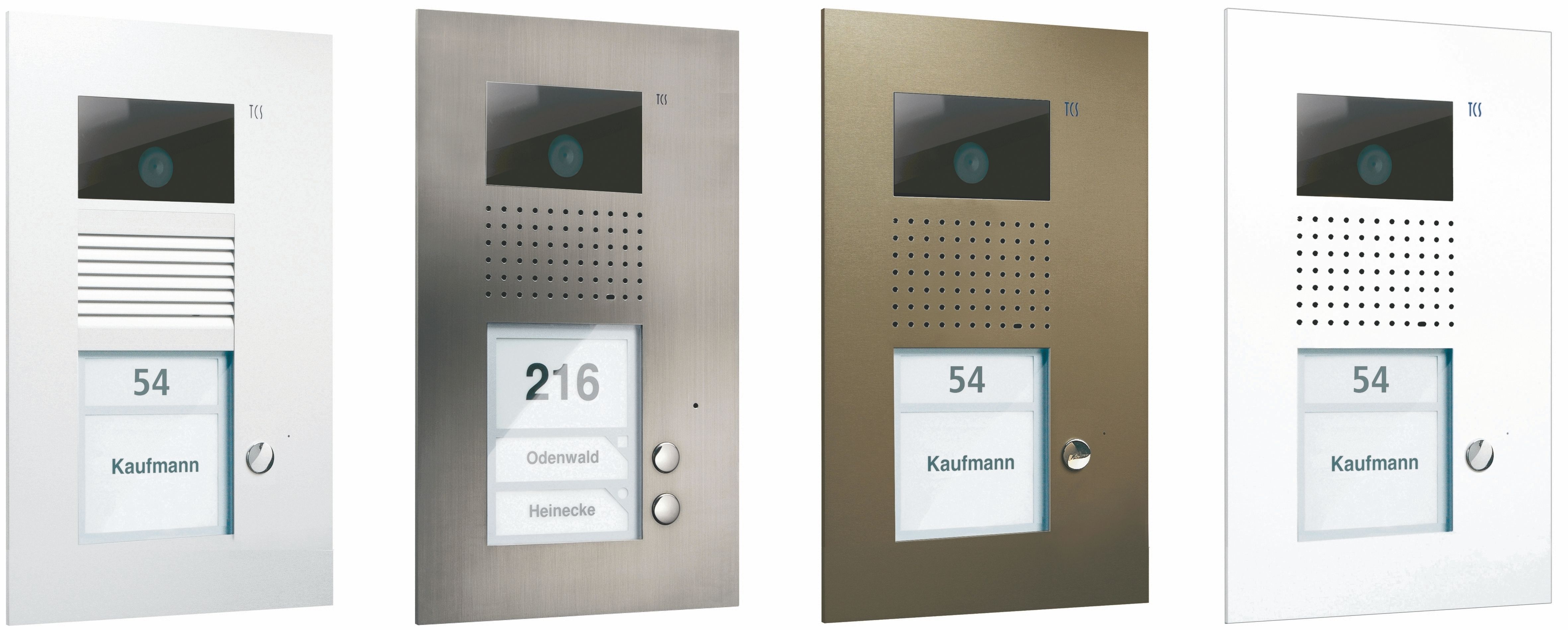 TCS AVU 14030-0030 Video-Sprechanlage Außenstation für 3 WE, UP