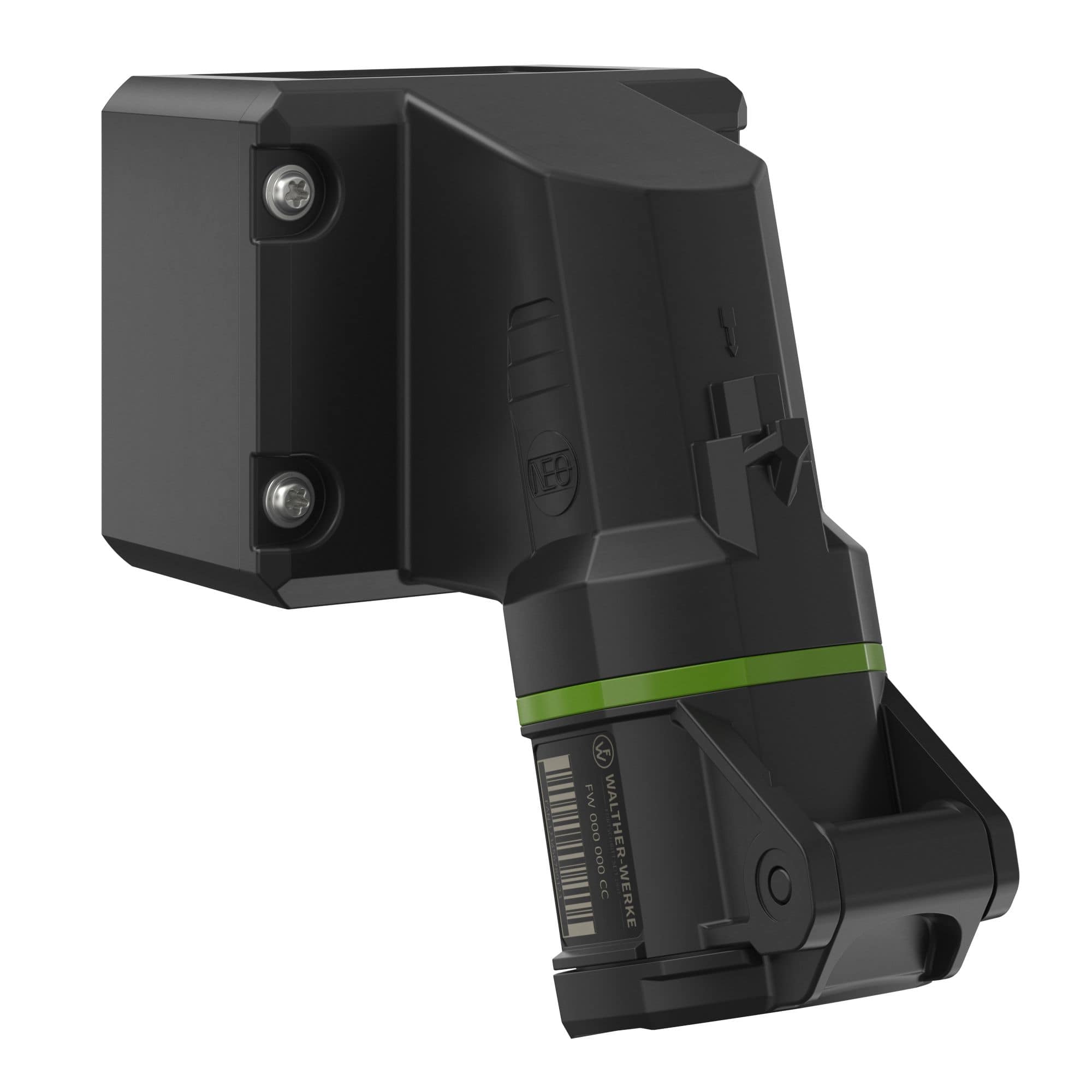 Walther Werke FW111310SK CEE NEO Wandsteckdose 16A 3P 10h IP54 mit Schraubtechnik und drehbarem Boden