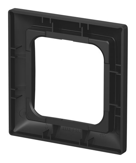 Busch-Jaeger 1721-915 Rahmen 1-fach, Busch-balance SI, schwarz matt