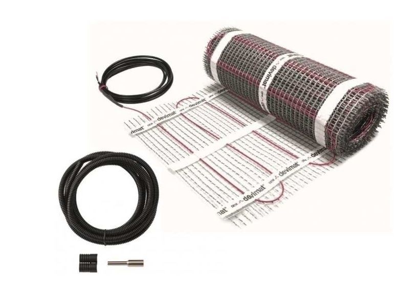 DEVImat 140F0455 DTIF Dünnbettheizmatte 8,0 m² 150W/m²