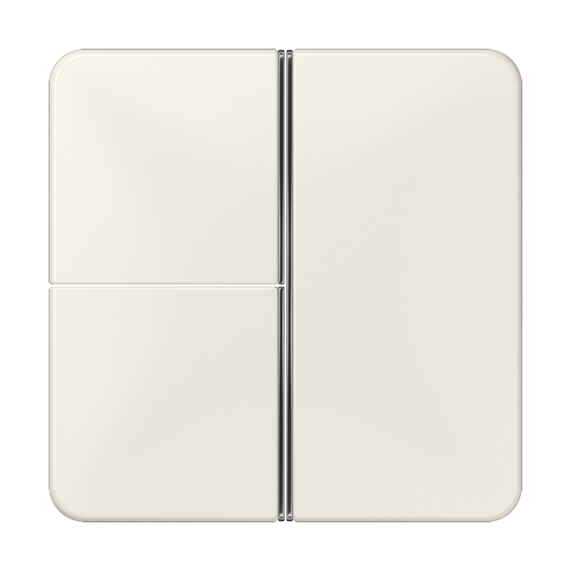 Jung CD403TSA Tastensatz 3-fach, F40, Serie CD, weiß