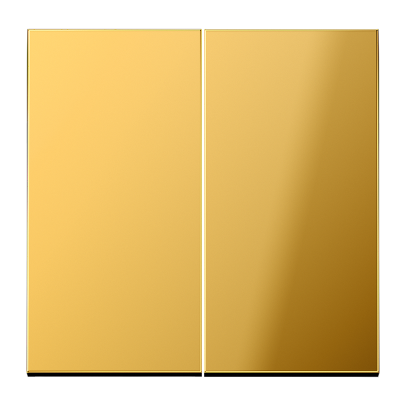 Jung GO2995 Wippe, Metall goldfarben PVD-beschichtet, Serie LS, goldfarben