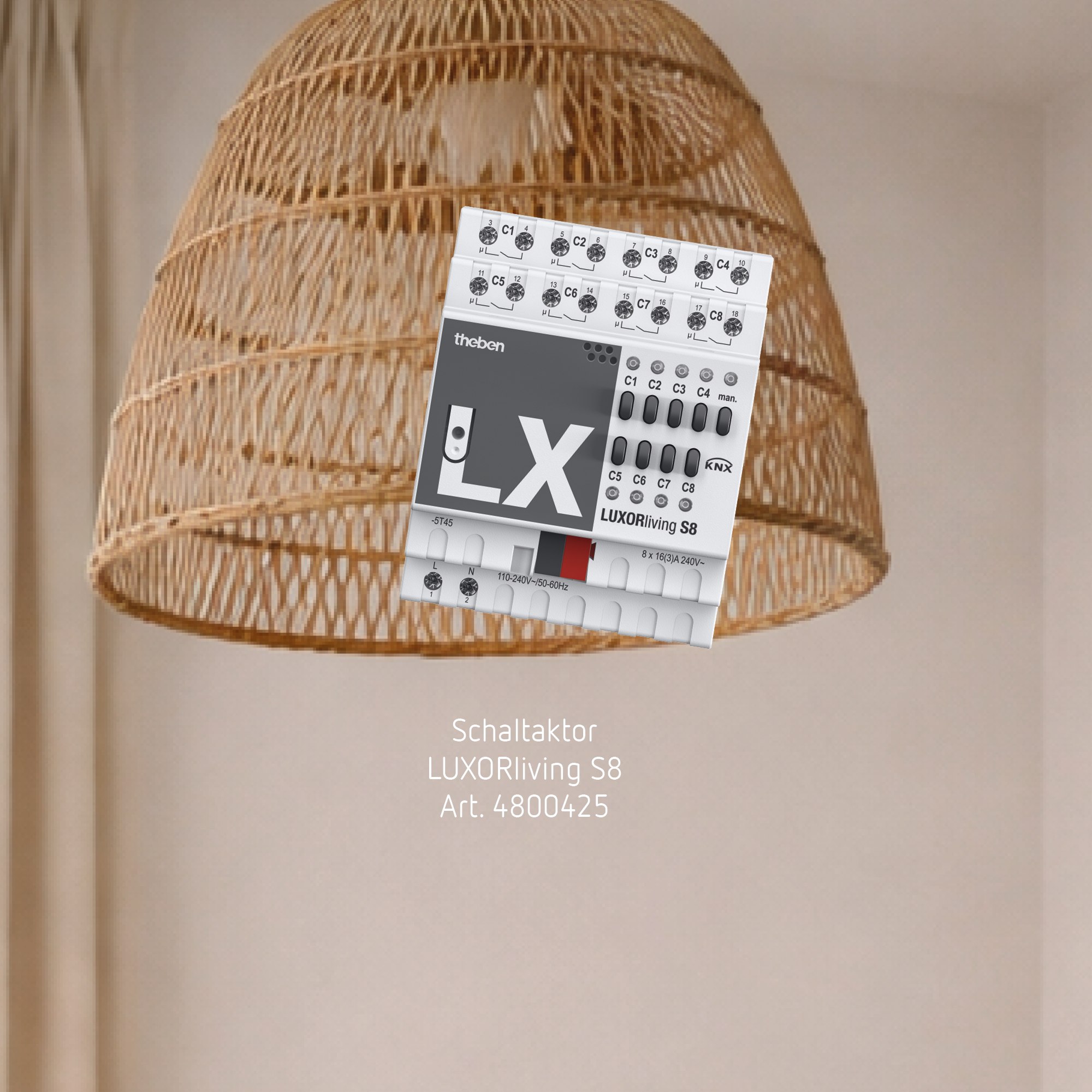 Theben LUXORliving Starter-Set L "Der Allrounder"