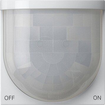 Gira 204103 Bewegungsmelderaufsatz 2,20 m Standard für KNX, System 55, reinweiß glänzend