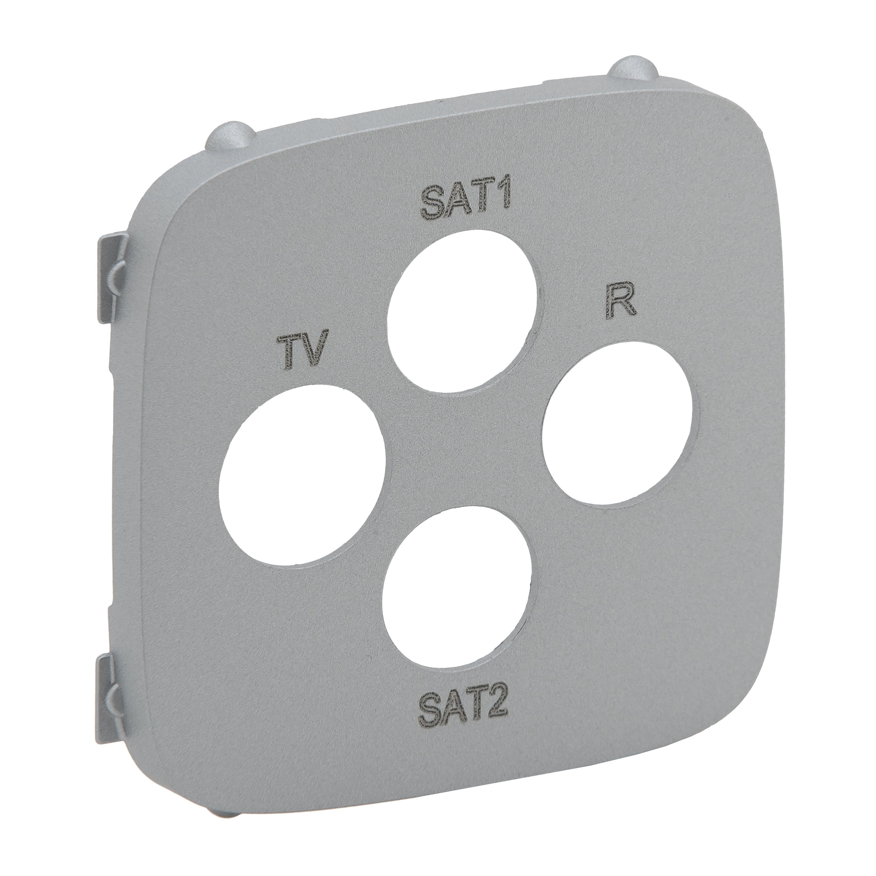 Legrand 754817 Abdeckung Antennen-Steckdose 4-Loch