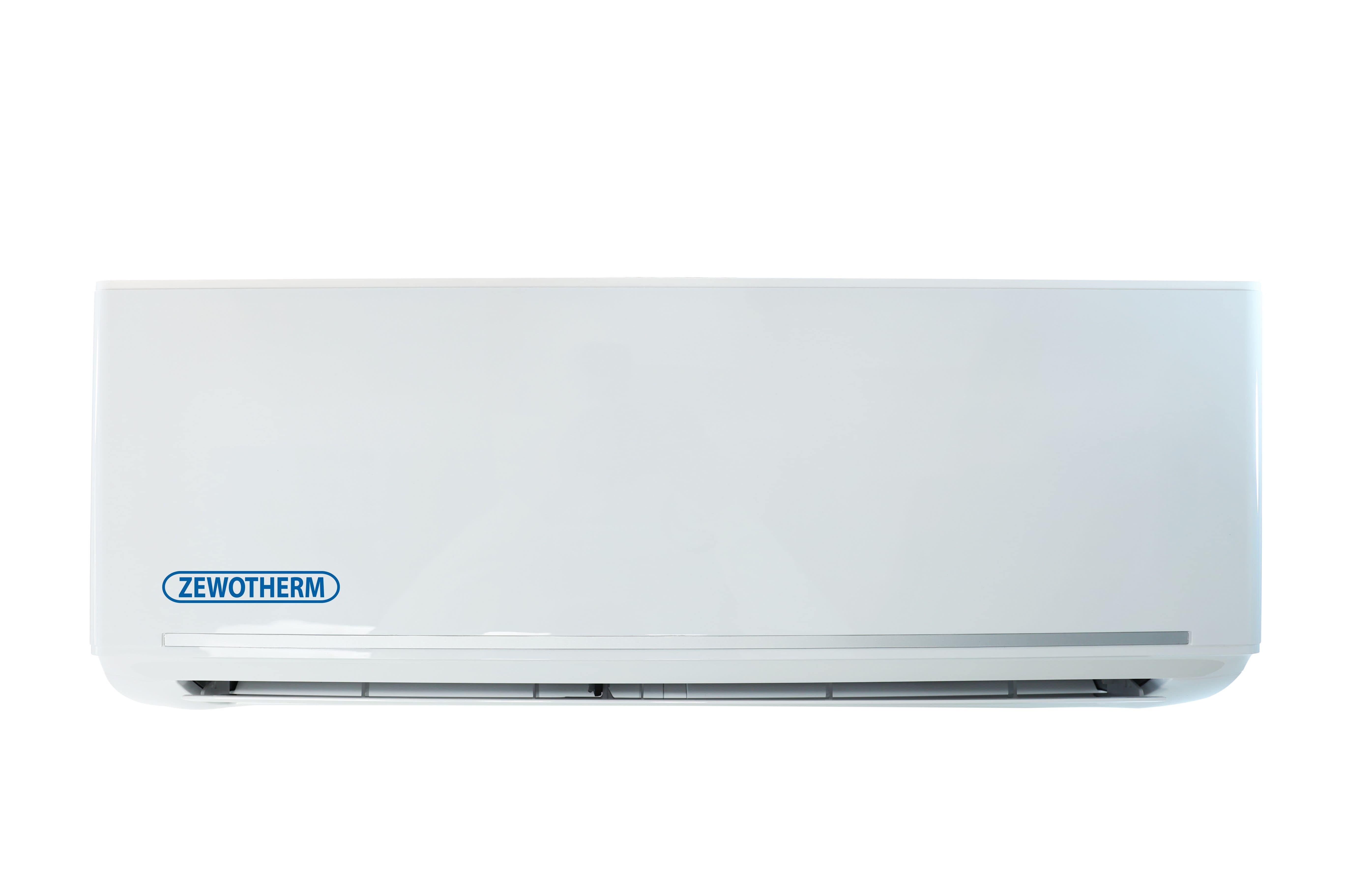 Zewotherm 33000000 ZEWO Cool Single/Multi-Split Inneneinheiten 2,7 kW, kompakte Bauform, hohe Energieeffizienz, integrierter Schall- und Vibrationsschutz, WLAN-fähig, Fernbedienung inklusive, weiß