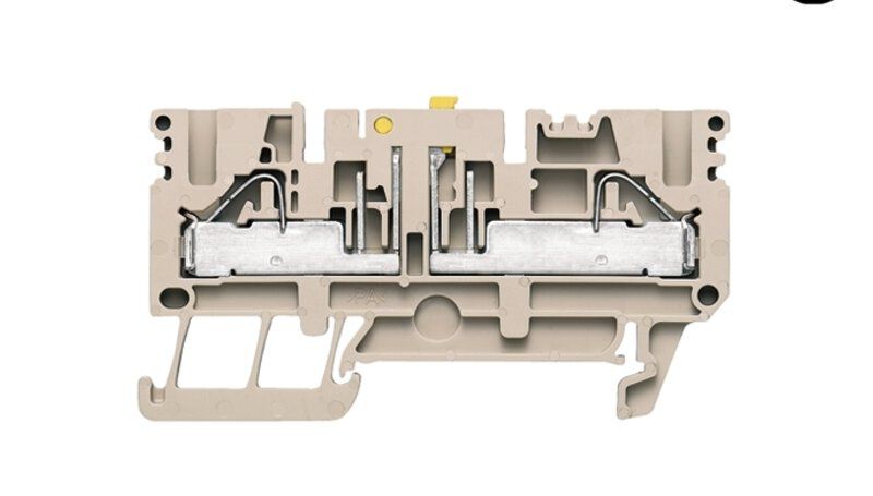 Weidmüller PTR 2.5/4 Prüftrenn-Reihenklemme 4mm², 50 Stück