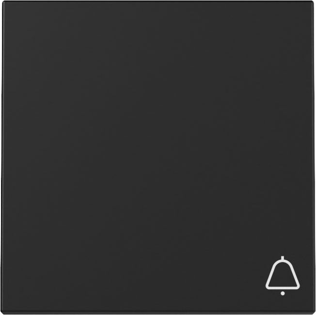 Gira 3286005 Wippe Symbol "Klingel", System 55, schwarz matt