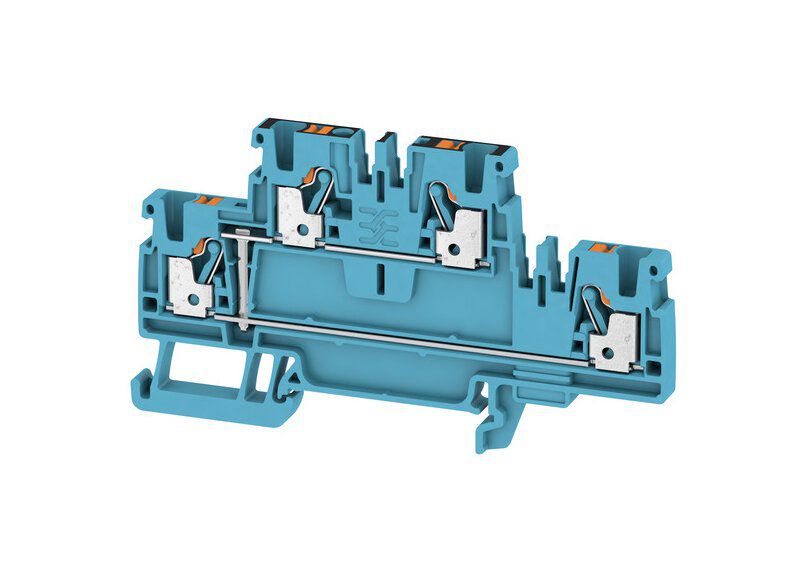 Weidmüller A2T2.5VLBL Durchgangs-Reihenklemme 2,5mm² A-Reihe, 50 Stück