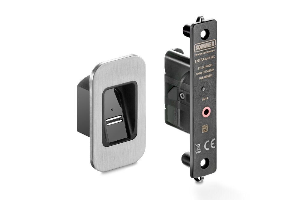 Sommer S11191-00001 Fingerscanner ENTRAsys+ für Haustüren