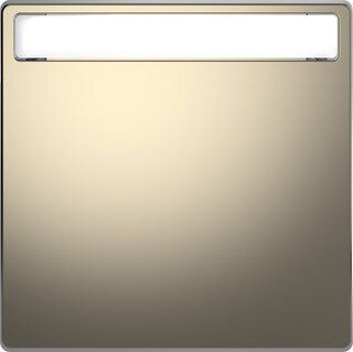Merten MEG3360-6050 Wippe mit Schriftfeld, System Design, Nickelmetallic