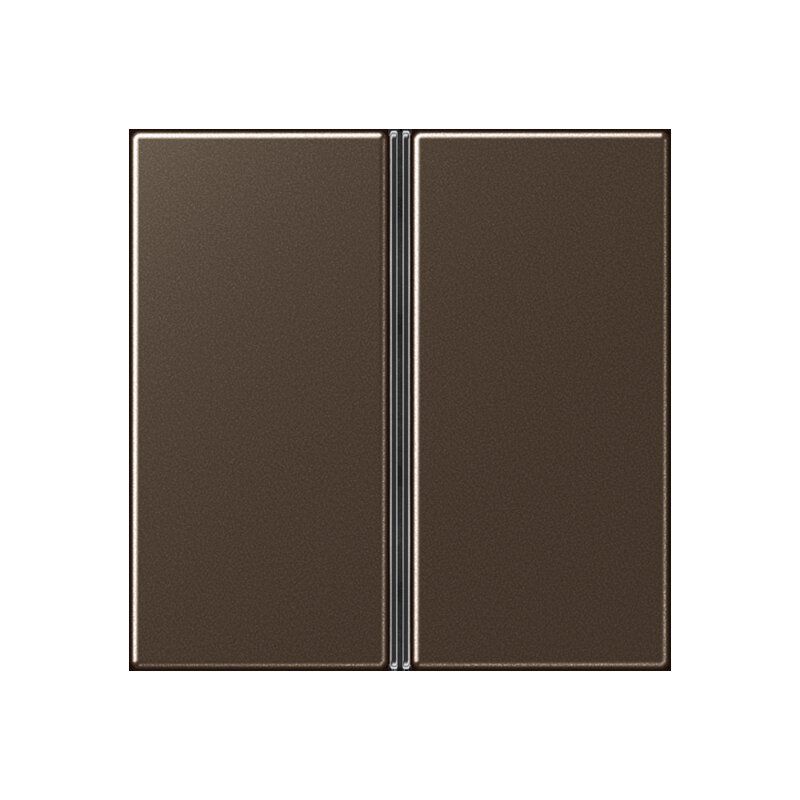 Jung A402TSAMO Tastensatz 2-fach, F40, Serie A, mokka