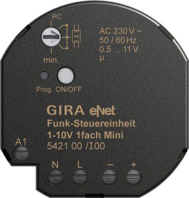 Gira 542100 eNet Funk-Steuereinheit 1 - 10 V 1fach Mini
