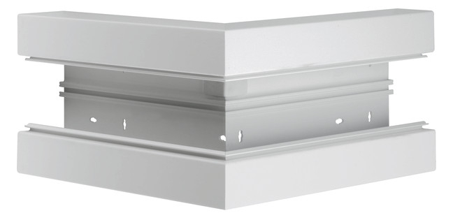 Hager Tehalit BR6517039016 Außeneck aus Grundprofil zu BR 68x170mm Oberteil 80mm