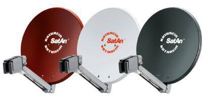 Kathrein CAS80ws Offset-Parabolantenne 75cm, weiß