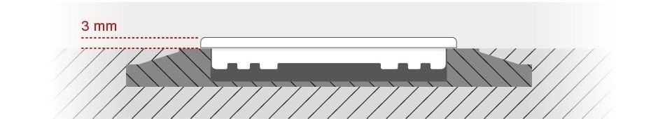 Jung LSZAL981BF Rahmen 1-fach, senkrechte und waagerechte Montage, Thermoplast lackiert, LS ZERO, Aluminium