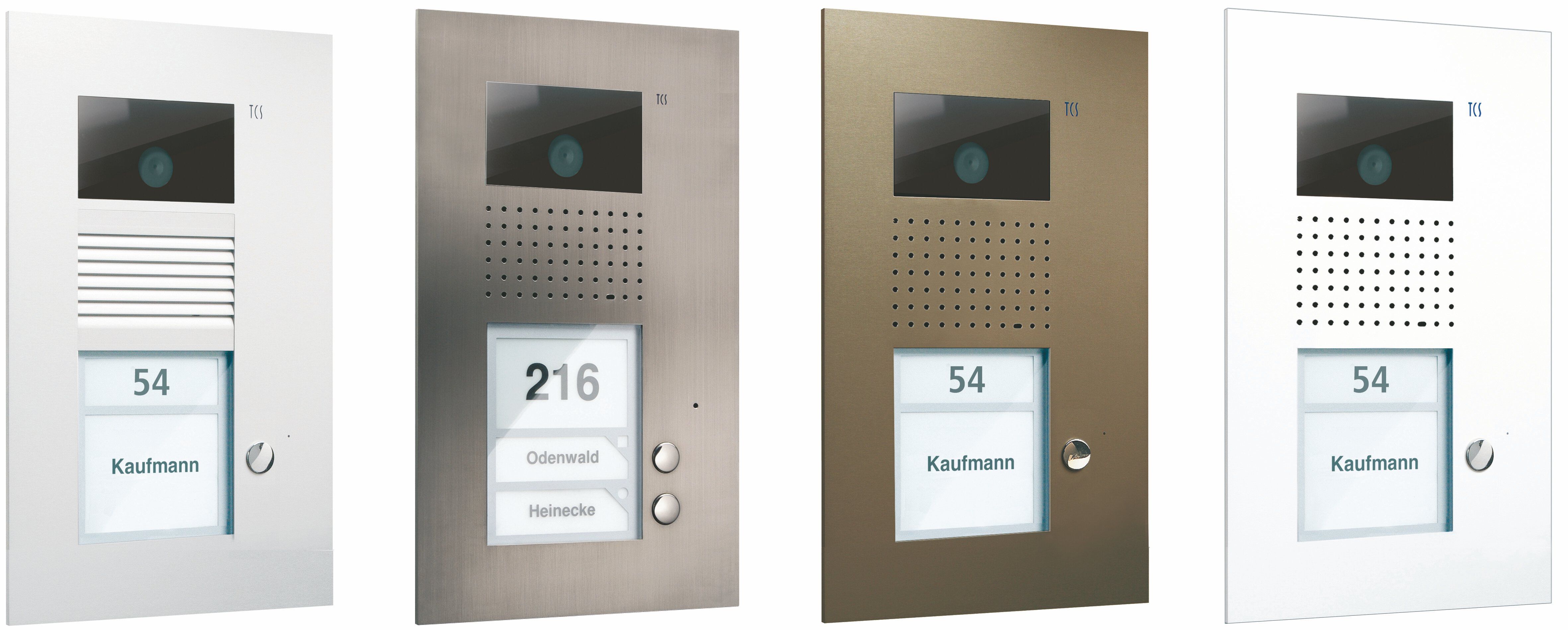 TCS AVU 14030-0010 Video-Sprechanlage Außenstation für 3 WE, UP