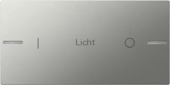 Gira 8622600 Wippe Wippenset 2-fach individuell Tastsensensor 4.55, Edelstahl