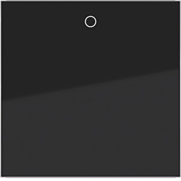 Hager WAW1014BG Wippe 1-fach, Aufdruck 0, A.x/C.x, nachtschwarz glänzend