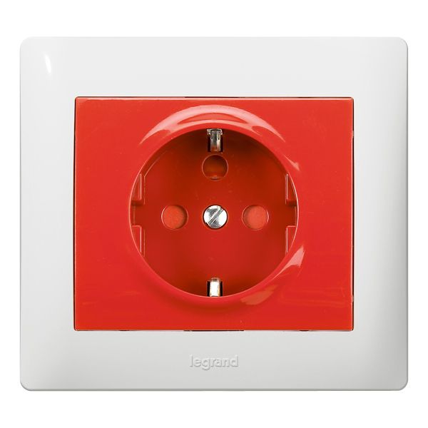 Legrand 771029 Schutzkontakt-Steckdose SK, verwechslungssicher
