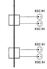 Kathrein ESC 84 Einzelanschlussdose 2-fach für eine Zuleitung