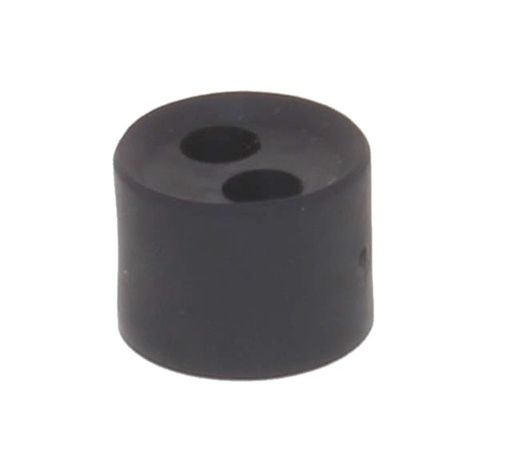 WISKA 10111788 Mehrfachdichtung 16/02/016, IP66, 0,6 bis 1,6 mm, schwarz