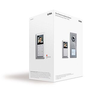 Gira 049545 Einfamilienhaus-Paket Video, TX_44, Farbe Alu