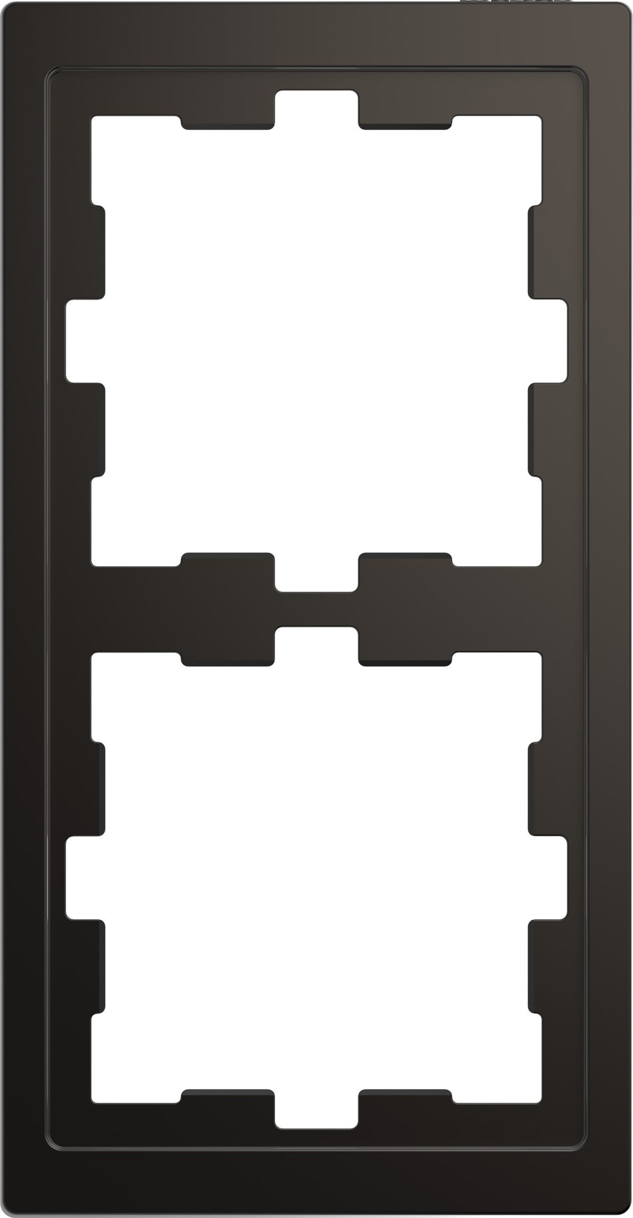 Merten MEG4020-6534 Rahmen 2-fach D-Life Anthrazit