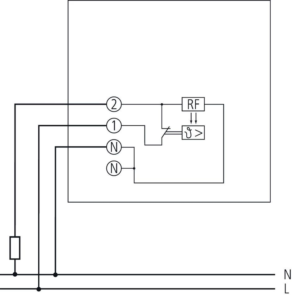 Theben 7010001 RAMSES 701 Analoges Raumthermostat für alle Heizungsarten (Gas, Wasser, Elektro), thermische Rückführung, Regelung zentral oder Einzelraum, Raumtemperaturregler, Raumregler, Thermostat