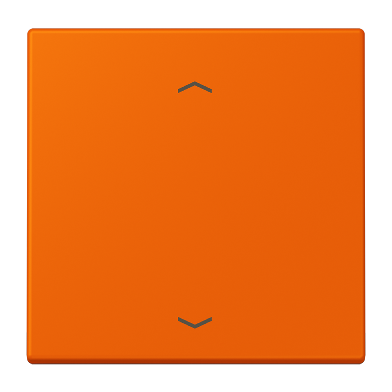 Jung LC990P224 Wippe 1-fach, mit Pfeilsymbolen, Les Couleurs® 32080, orange