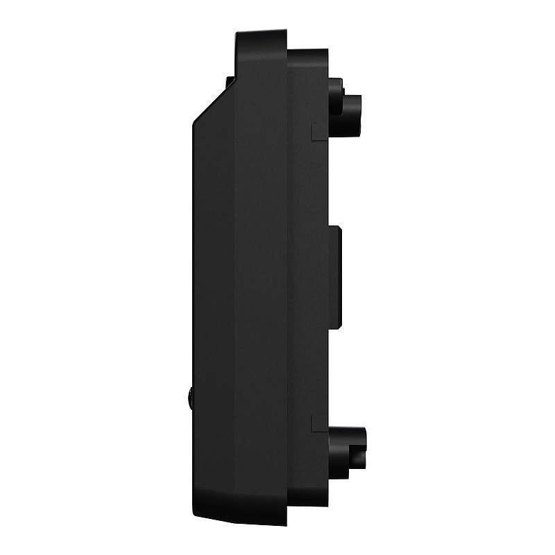 Merten MEG3854-0403 Card-Schalter mit Schriftfeld, System M, schwarz matt