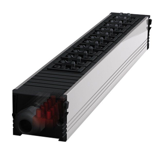 Bachmann 919.2005 Consolidation Point Unit, 4x GST18 rot, 4x GST18 sw,  4x GST18 grau Wiederanschluss