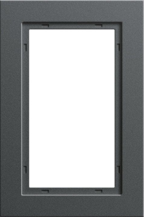 Gira 100123 Abdeckrahmen 1,5-fach, Gira E2, anthrazit