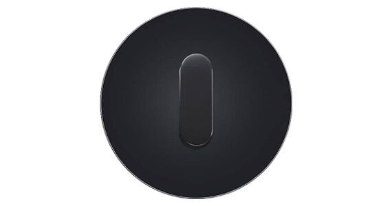 Berker 10122045 Rahmen 2-fach, Serie R.Classic, schwarz glänzend