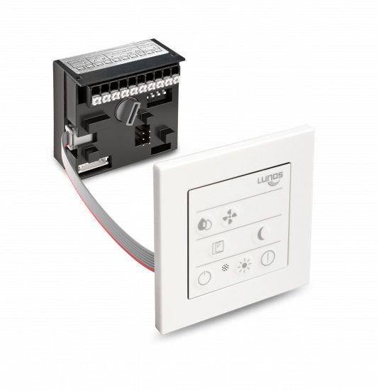 Lunos 5/SC-RF Smart Comfort Steuerung mit integriertem Funkmodul 41197 für LUNOMAT, Nexxt, Serie e², ego und RA15-60