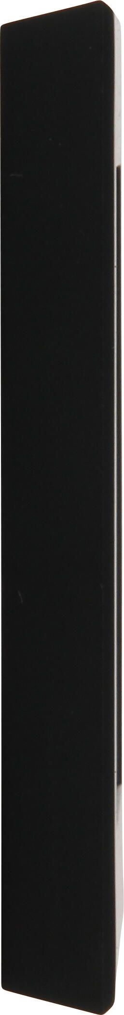 Kopp 406850007 HK07 PURE - Abdeckrahmen 1-fach, Farbe: schwarz matt